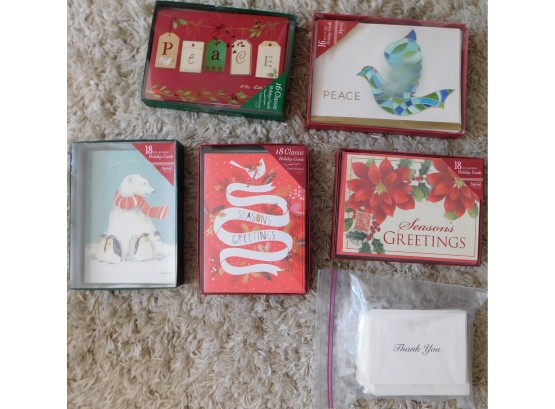 Lot Of Assorted Greeting And Thank You Cards