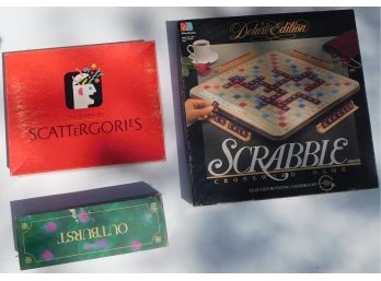 Lot Of 3 Assorted Board Games