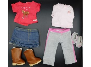 American Girl Western Riding Outfit And Petal Hoodie Outfit