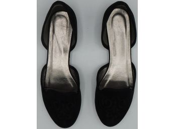 Catherine Maladrino Black Suede Women's Shoes Size 9