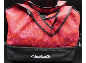 American Girl Tote Bag And Matching Towel