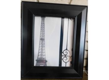 Pottery Barn Kids - Eiffel Tower Print In Black Frame