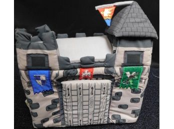 Pockets Of Learning - Large Plush Castle With Stuff Toys Inside