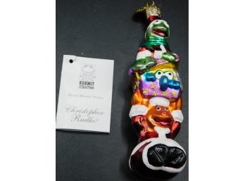 Christopher Radko - Kermit Collection Glass Christmas Ornament