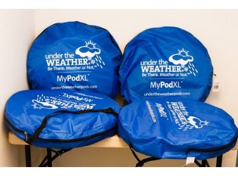 Make Your Own Pods - Lot Of 4 -  Under The Weather - My Pod XL - Protection From Cold, Wind & Rain