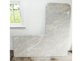 L Shape Granite Top - Beveled Edge - L62.5 X H59'    - L27' X H26.5'