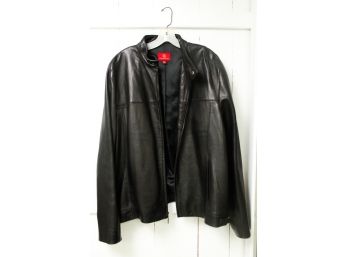 Stunning Cole Hann Leather Jacket - Size XL