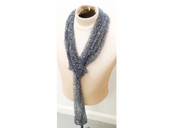 Beaded Neck Scarf - L6' X H72'