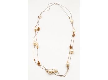 Beautiful Faux Pearl Necklace
