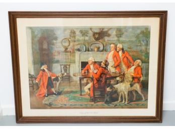 Rare - 'chip Off The Old Block' - Jofin Ward Dumsmore A.N.A. - Print Classic 18th Cent. 'red Coats'
