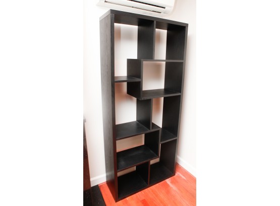 Modern Asymmetrical Backless Shelf  Furniture Of America Bookcase/Display Cabinet - Excellent Condition -