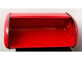 Zuccor - Capri Bread Box - Red Metal L17' X H10' X D7'