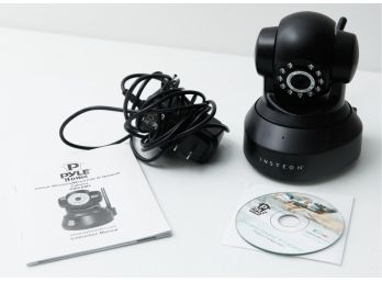 P Pyle Home Indoor Wireless/wired P2P IP Network Security Camera - Plug And Software Included