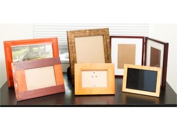 Lot Of 6 Assorted Picture Frames