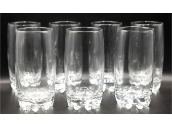 Set Of 7 Bormioli Rocco Drinking Glasses