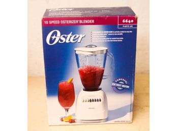 10 Speed Oysterizer Blender - Plastic Jar - 6640 - 450 Watt Motor - Original Box