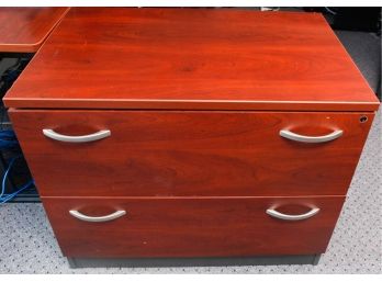 Bush Wooden 2 Drawer File Cabinet - L35' X H30.5' X D23.5'