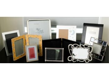 Lot Of 10 Assorted Picture Frames
