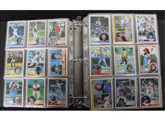Album Of Topps 1983 Baseball Cards