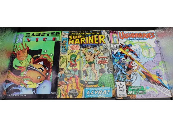 Assorted Star,Sub-mariner, Black Thorne Comics