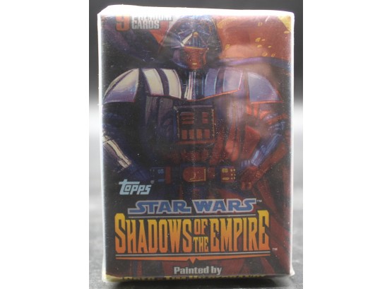 Topps Sealed Pack Star Wars Shadows Of The Empire Painted Cards