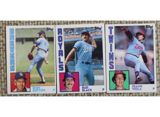 Album Of Topps 1984 Assorted Baseball Cards