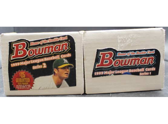 Series 1 And 2 1999 Bowman Baseball Cards (Home Of The Rookie Card )