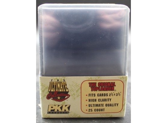 Pack Of Topload Collectible Card Sleeves