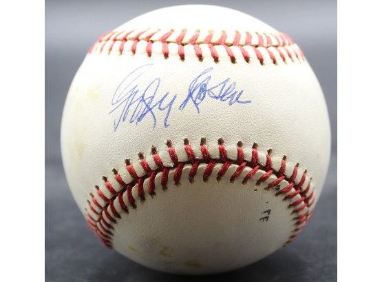 Goody Rosen Autographed Signed Baseball Official Ball National League Brooklyn Dodger
