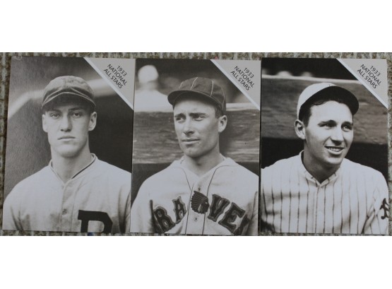 Assorted Reprint Baseball Cards