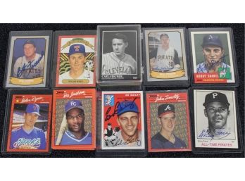 Lot Assorted Baseball Cards From Multiple Years