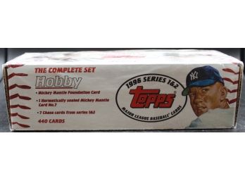 Factory Sealed Topps 1996 Series 1 And 2 Mickey Mantle Commemorative Baseball Card Set