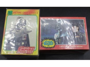 Assorted Sealed Packs Of Star Wars Cards