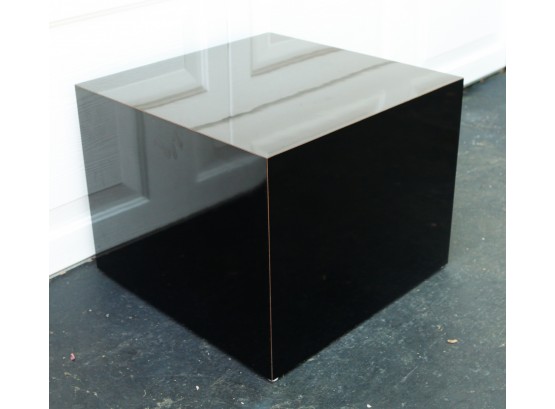Black Wooden Display  Box - Light Scratches On Surface  L18' X H14' X D18'