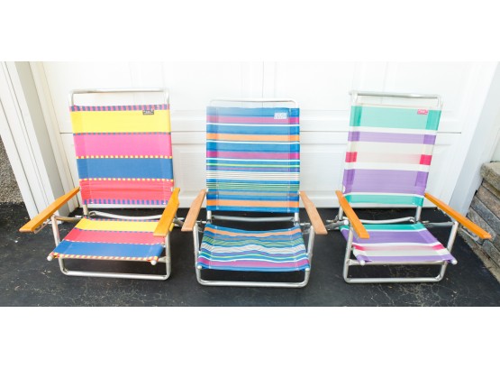 3 Beach Chairs - RIO Beach Collection