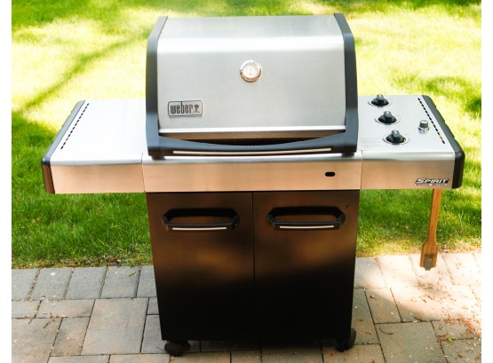 Compact Weber - Spirit Special Edition Stainless BBQ W/ Propane Tank Included