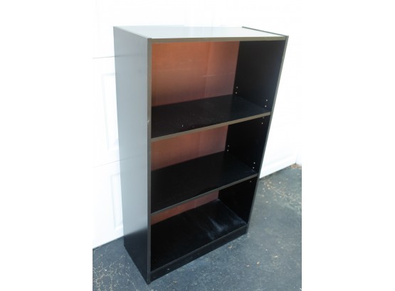 Sturdy - Book Shelf - 3 Shelves - Black - Wooden - L28.5' X H48' X D12'