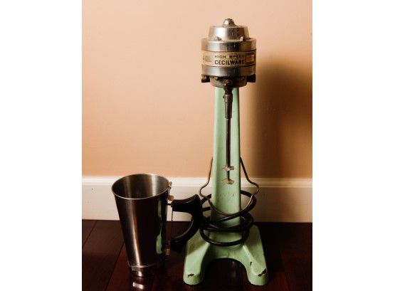 Vintage Malted Machine Circa 1950's Luncheonette - For Display