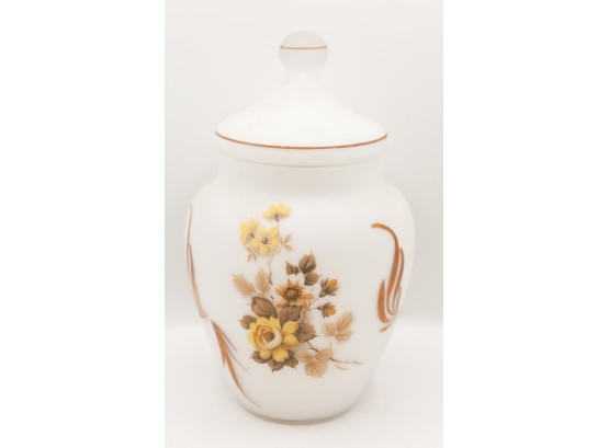 Fenton - Hand Painted - Ginger Jar - Made In Italy