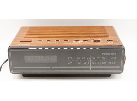 Retro Alarm Clock - Panasonic - Model # RC65
