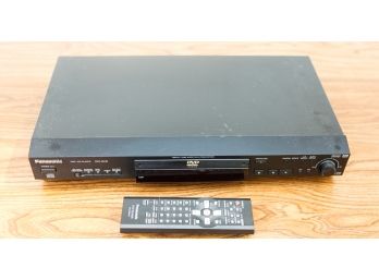 Panasonic - DVD Player W/ Remote  -serial# VB2DA002038 -