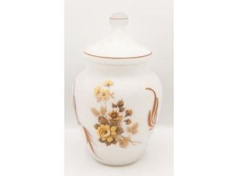 Fenton - Hand Painted - Ginger Jar - Made In Italy