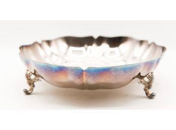 Silver Plated Footed Candy Dish