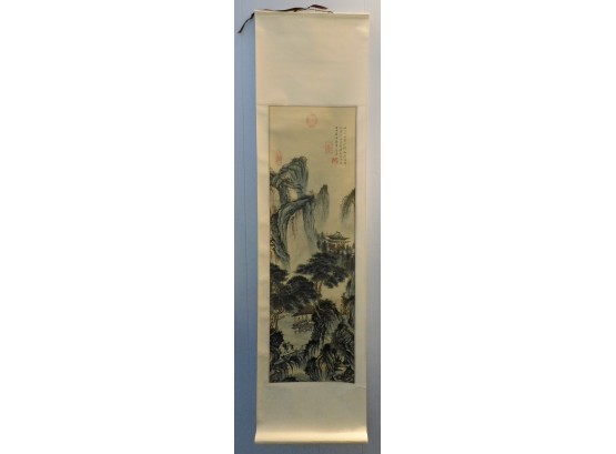 Chinese Painting Print Scroll