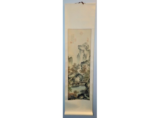 Chinese Painting Print Scroll