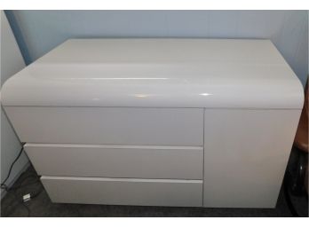 Custom Made White Formica Dresser