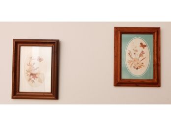 A Pair Of Small Framed Paintings - L7' X H9'