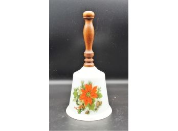 Bervin House Fine Porcelain Floral Hand/dinner Bell