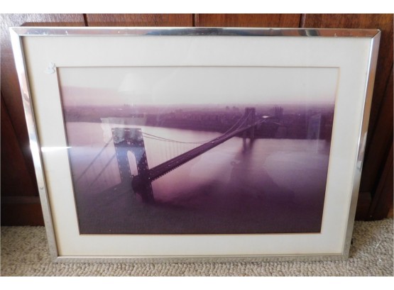 Brooklyn Bridge Print Framed