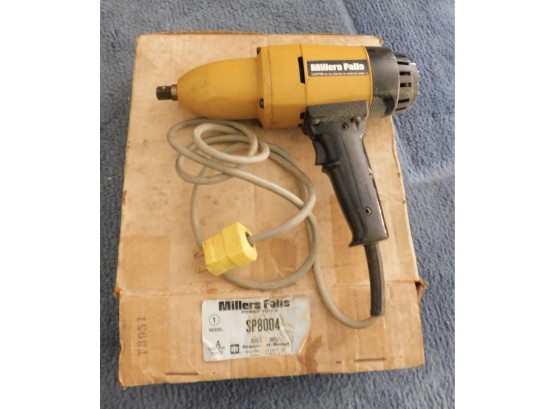 Miller Falls Electric Drill Model SP8004 With Box